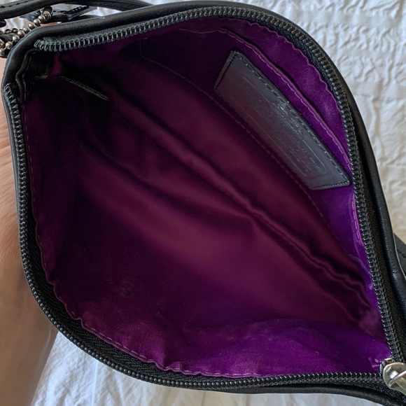 Coach Black Leather Wristlet - Picture 5 of 10